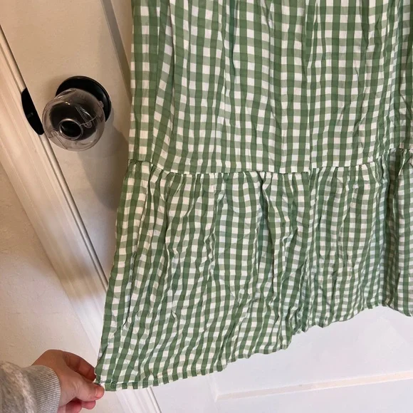 Faithfull the Brand Le Galet Gingham Midi Dress Faithfull the Brand Le Galet Gingham Midi Dress